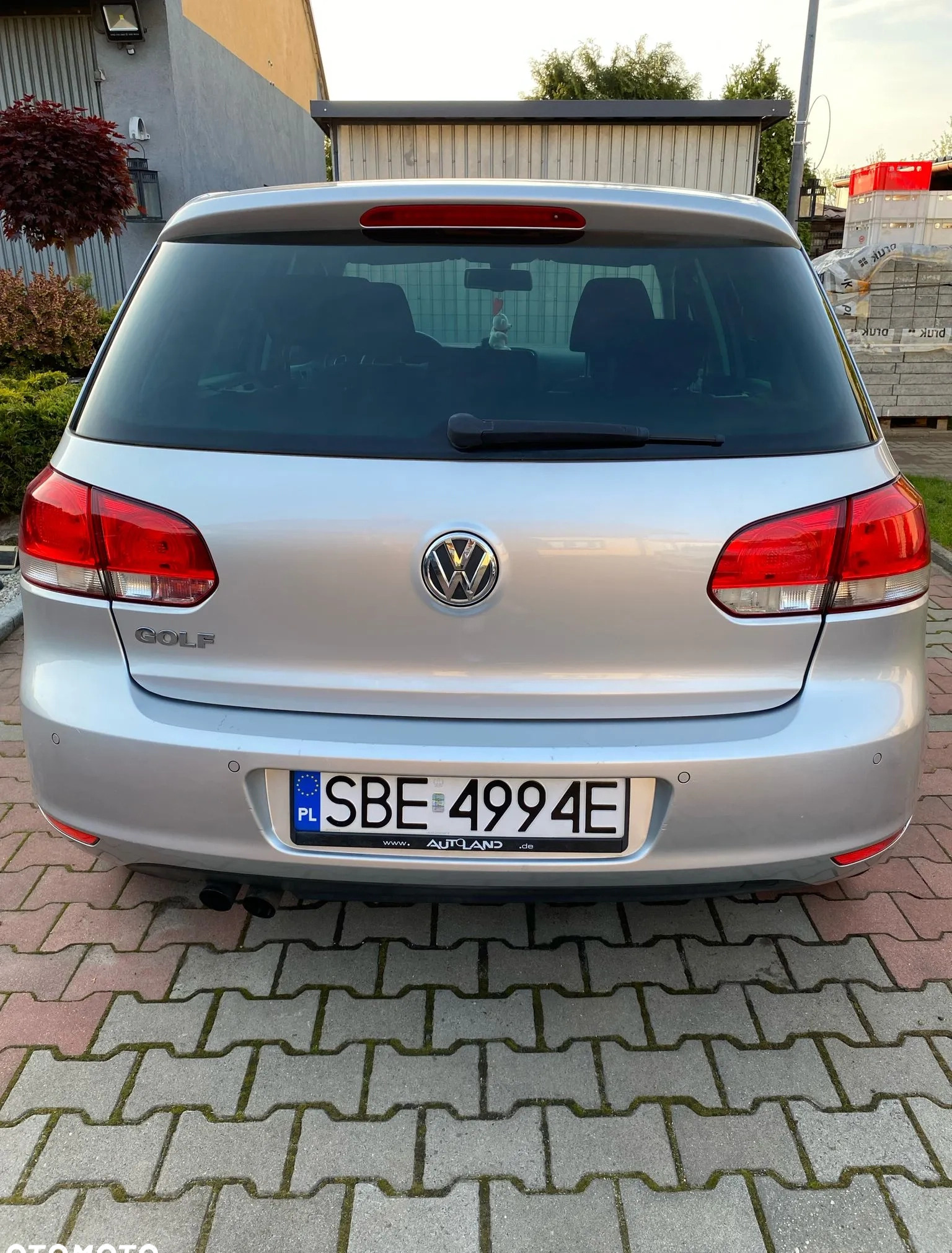 Volkswagen Golf cena 23000 przebieg: 186800, rok produkcji 2010 z Będzin małe 106